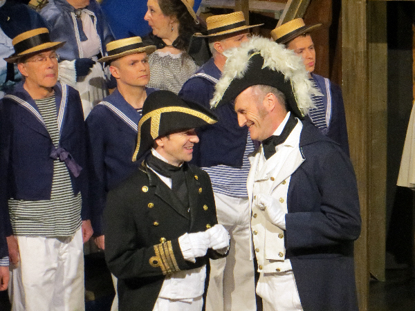 Captain & Sir Joseph with Sailors